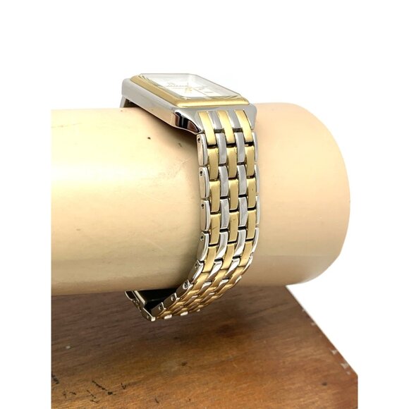 Fossil Women's Watch ES5305 Raquel Quartz Tank Two Tone Stainless Steel 26mm - Picture 11 of 13